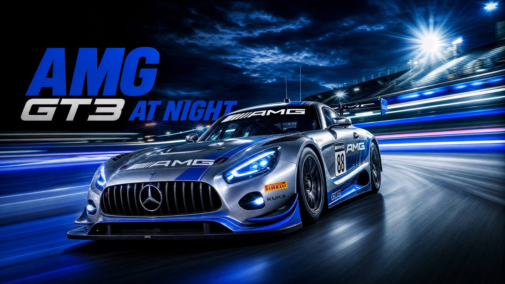 免费看片 - AMG GT3夜间赛道免费看片视频